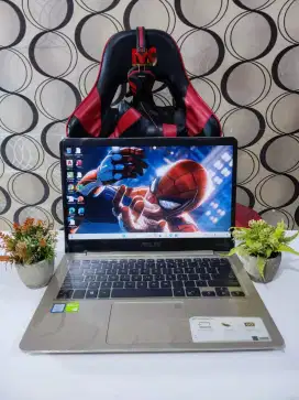 Asus Vivobook S14 8th RAM 8GB SSD+HDD Dual VGA Nvidia Siap Pakai