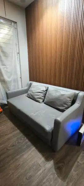 Jual SOFA BED 3 Seater Leather MBTECH Nego sampai DEAL