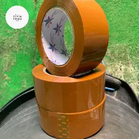 LAKBAN COKLAT SEVENSTAR 45mmx200y KUAT DAN TEBAL