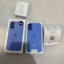 Iphone 16 basic 128 gb new BNIB fullset nota