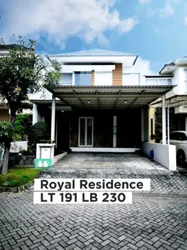 Dijual rumah Royal Residence Harewood FULL FURNISH murah luas besar