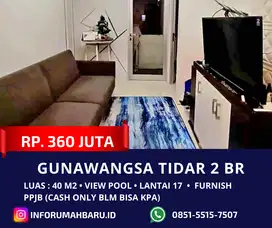 GUNAWANGSA TIDAR 2BR‼️ Apartemen Pusat Kota View Pool