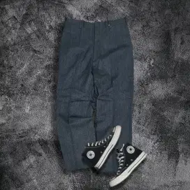 CELANA BAHAN WOLL BURBERRY ORIGINAL
