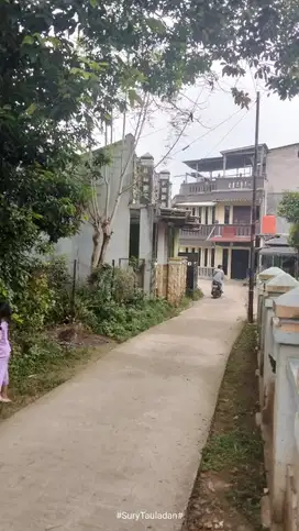 Dijual tanah kosong strategis pinggir jalan desa pengasinan gn sindur