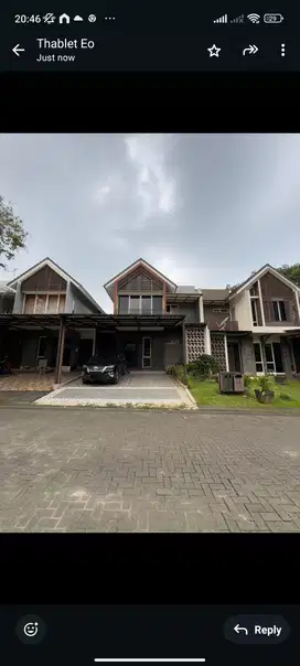 Di Jual Rumah full Furnish The Avani Cluster Inika Island 9x 18 BSD ci