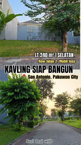 Dijual Kavling Favorit Pakuwon City