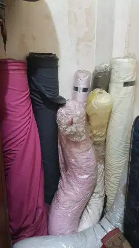 Dijual bahan kain borongan.