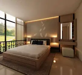 Bedroom set/wall panel/kamar set/wall room/furniture custom