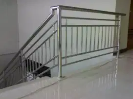 Pagar besi stainless