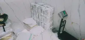 Dijual kertas HVS A4 layak pakai sisi kosong sebelah