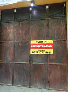 Disewakan sebuah Ruko Lokasi Strategis