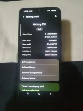 Samsung A31 NFC ram 6+6/128
Lcd Orian