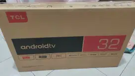 Dijual android tv tcl 32 inch