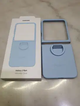 Case Samsung Z Flip 6 Silicon Casing - Blue