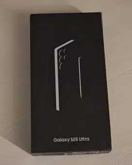 Galaxy S25 Ultra 12/1TB Titanium Jet Black fullset ori resmi SEIN