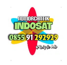 (bisa COD) Nomor CANTIK kartu INDOSAT IM3 TRIPLE AB 292929