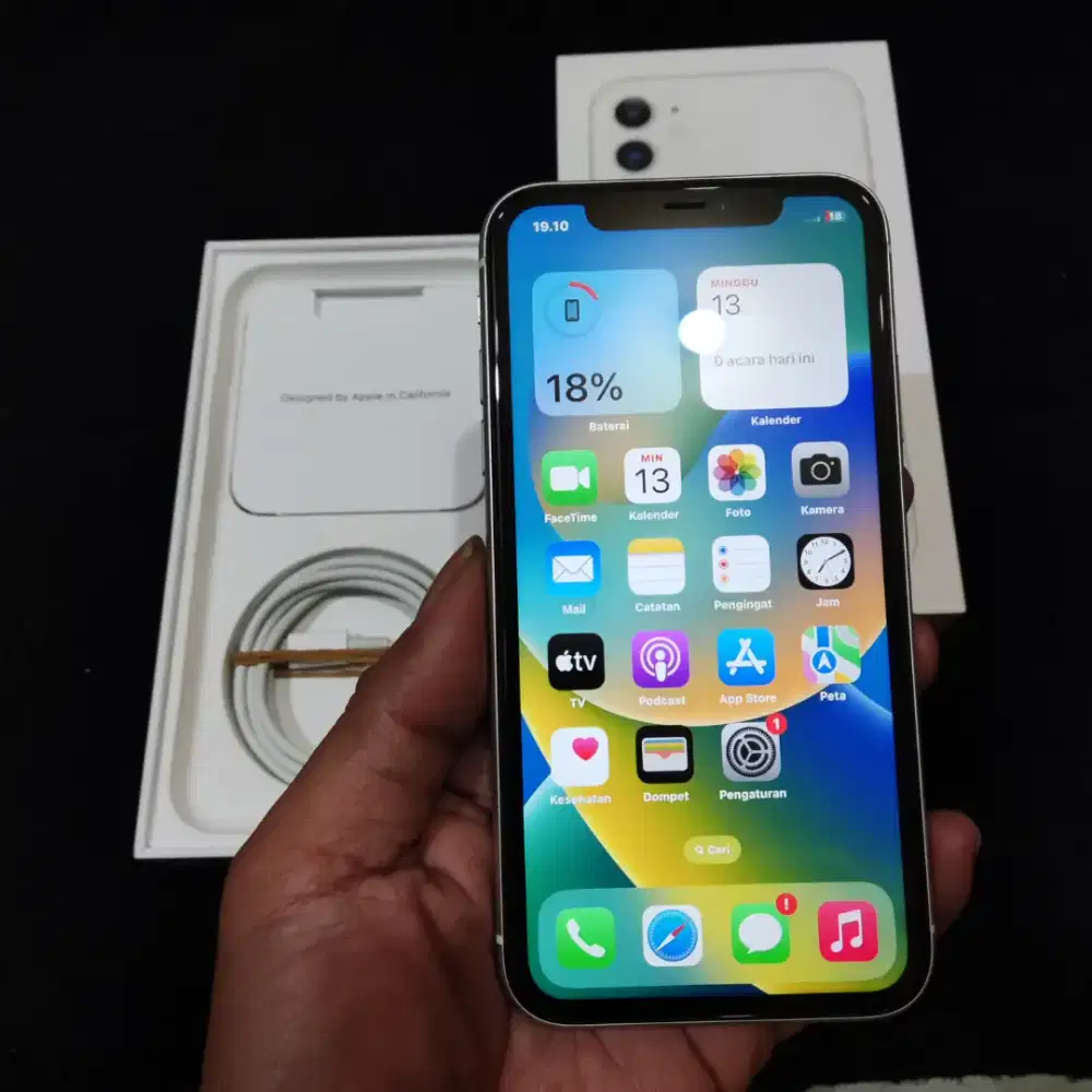 Iphone 11 64Gb Resmi Ibox Mulus Fullset Original