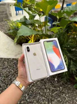IPHONE X 128GB FULLSET MULUS