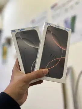 iPhone 16 Pro 256Gb NEW Garansi Resmi iBox 1 Tahun