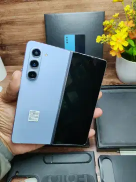 Samsung z fold 5 icy blue 12/512 gb mulus 98% istimewa garansi sein