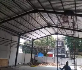 Kusen aluminium bongkar pasang atap dll