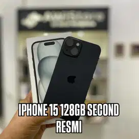 IPHONE 15 128GB SECOND RESMI IBOX