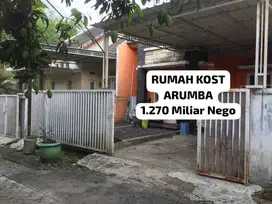 DIJUAL KOST 2 LANTAI LOKASI ARUMBA TUNGGULWULUNG KOTA MALANG DEKAT UB