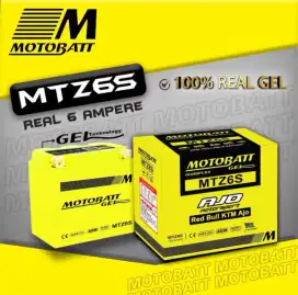 AKI GEL MOTOBATT MTZ6S MOTOR YAMAHA NEW NMAX 155/NEW AEROX 155/LEXI125