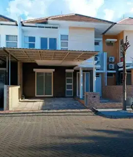 rumah cluster tenang nyaman, one gate system