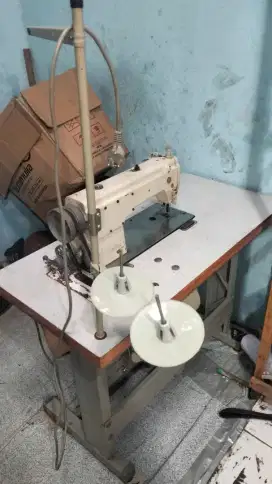 Mesin jahit 2 unit mesin potong kain 10inch 1 unit