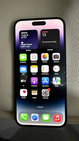 Iphone 14 Pro Max 256 Black Resmi