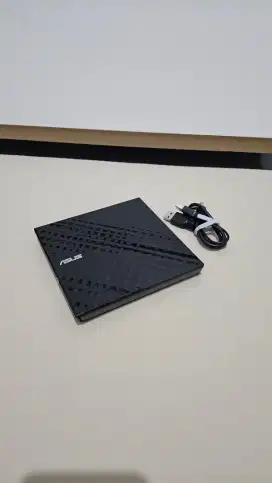 Dvd eksternal asus slim 08d2s-u /dvd rw /optical drive kondisi normal
