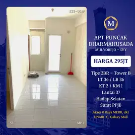 Apartemen Puncak Dharmahusada Mulyorejo Surabaya Timur dkt Kertajaya