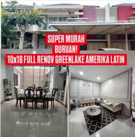 GASS BURUAN! UNIT MURAH NI !! 10x18 Greenlake Green lake Amerika Latin