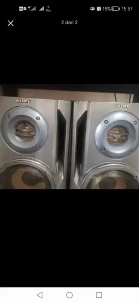 Sony Speaker pasif mulus & normal