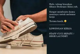 Lowongan Kerja Tim Shoe Technician / Staff Cuci Sepatu BSD Tangsel