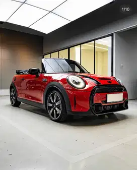 Mini Cooper S Cabrio cabriolet 2023 red merah atpm mini cooper 2024 bu