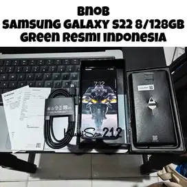 Samsung Galaxy S22 5G 8/128GB Green Resmi Indonesia BNOB