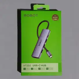 USB TIPE C HUB HT 350 5 in 1 merk ROBOT