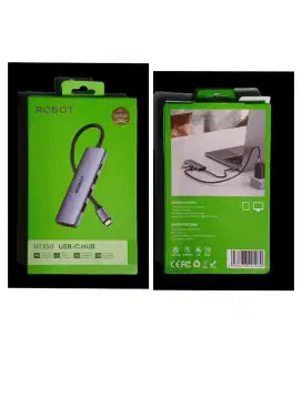USB TIPE C HUB HT 350 5 in 1 merk ROBOT