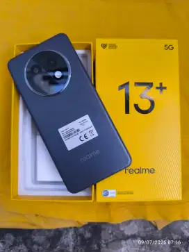 Realme 13+ 5G 12/256 Fullset ori segel mulus garansi ON