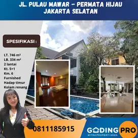 Rumah Di Jl. pulo Mawar Permata Hijau Grogol Utara Jakarta Selatan