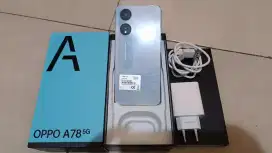 Oppo a78 5G fullset 8/256