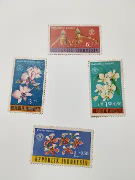 Perangko Stamp Prangko Edisi Anggrek