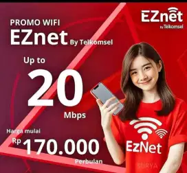 Eznet Wifi By Telkomsel Promo