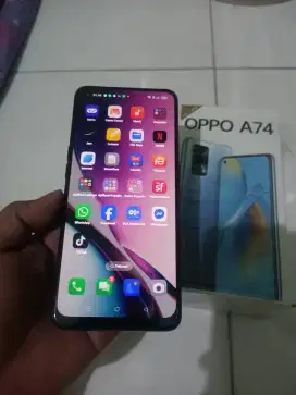 Oppo a74 ram 6/128gb fullset ori