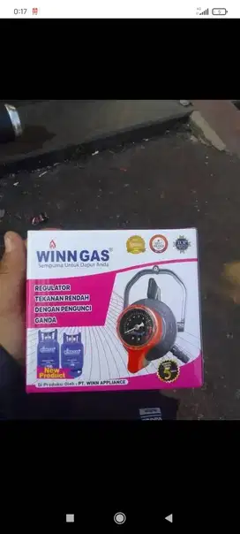 Regulator gas baru!