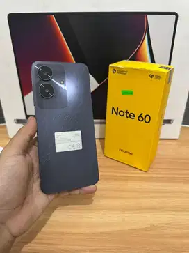 realme note 60 ram 4/64 gb fullset