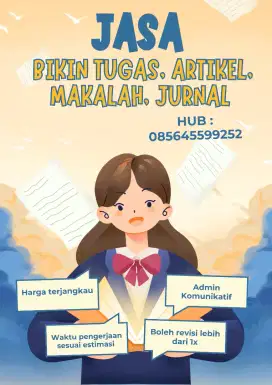 jasa JURNAL, NGERJAKAN  DAN BIKIN TUGAS dan Skripsi