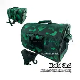 tas kucing 3in1 Rp 85.000 lokasi km.7